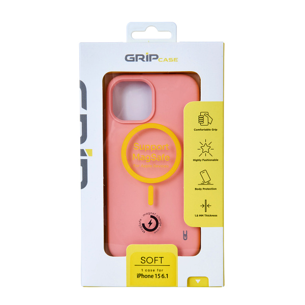 כיסוי מגן מגנטי ל-iPhone 15 עם תמיכה ב-MagSafe – עיצוב דק ואחיזה נוחה