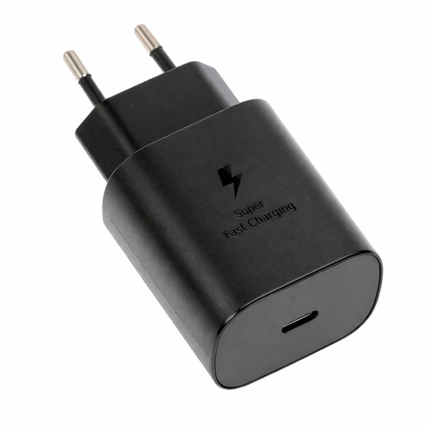 מטען קיר Samsung USB-C מהיר – Super Fast Charging לטלפונים וטאבלטים